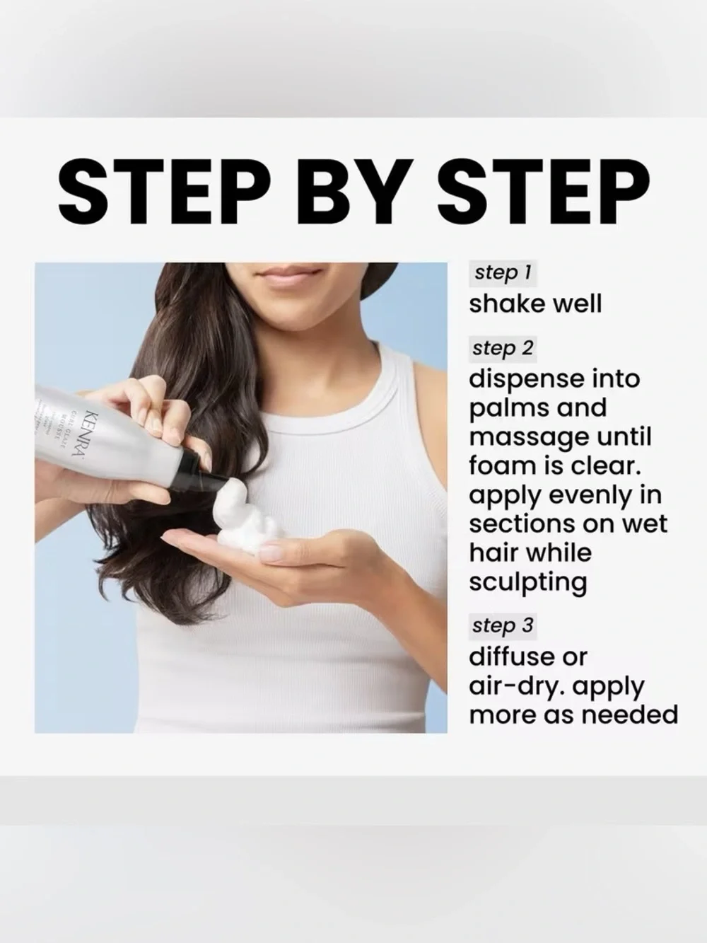 Kenra Curl Glaze Mousse 13 - Silver Curl Control Mousse